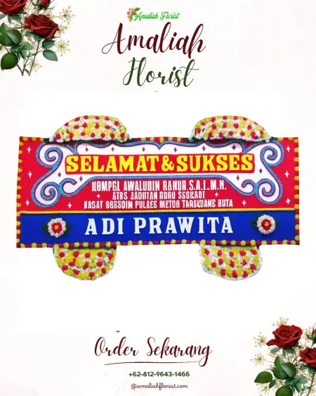 Papan Bunga Ucapan Selamat Cibuntu